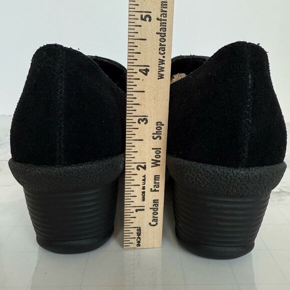 Add to Any Bundle | $5 | Croft & Barrow Black Comfort Suede Wedge Booties 7.5 - Picture 8 of 15